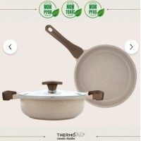 Thermoad | Tencere Seti | Graneu Serisi | 3 Parça | Vizon